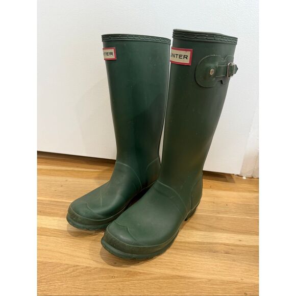 Hunter Original Matte Tall Boots Size 6 - Picture 2 of 8